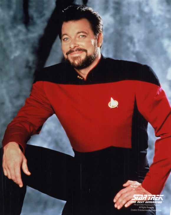 UNSIGNED Licensed 8x10 Photo - Star Trek: TNG - Jonathan Frakes as as Cmdr. William T. Riker #3