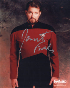 Jonathan Frakes Signed 8x10 - Star Trek Autograph #1