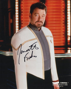 Jonathan Frakes Signed 8x10 - Star Trek Autograph #4