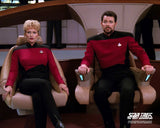 (STLV25) AUTOGRAPH PRE-ORDER - MULTI-SIGNED TNG & PICARD SIGNED 8X10s