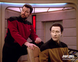 (STLV25) AUTOGRAPH PRE-ORDER - MULTI-SIGNED TNG & PICARD SIGNED 8X10s