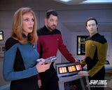 (STLV25) AUTOGRAPH PRE-ORDER - MULTI-SIGNED TNG & PICARD SIGNED 8X10s
