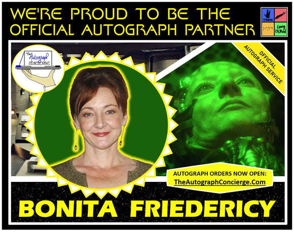 (TLI) OFFICIAL AUTOGRAPH PRE-ORDER - BONITA FRIEDERICY