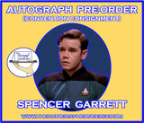 (STLV26) AUTOGRAPH PRE-ORDER - SPENCER GARRETT 8x10 & Send-In