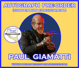 (STLV26) AUTOGRAPH PRE-ORDER - PAUL GIAMATTI 8X10 & Send-In
