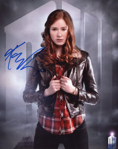 Karen Gillan Signed 8x10 - Dr. Who Autograph #2