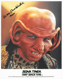Max Grodénchik Signed 8x10 - Star Trek Autograph #2