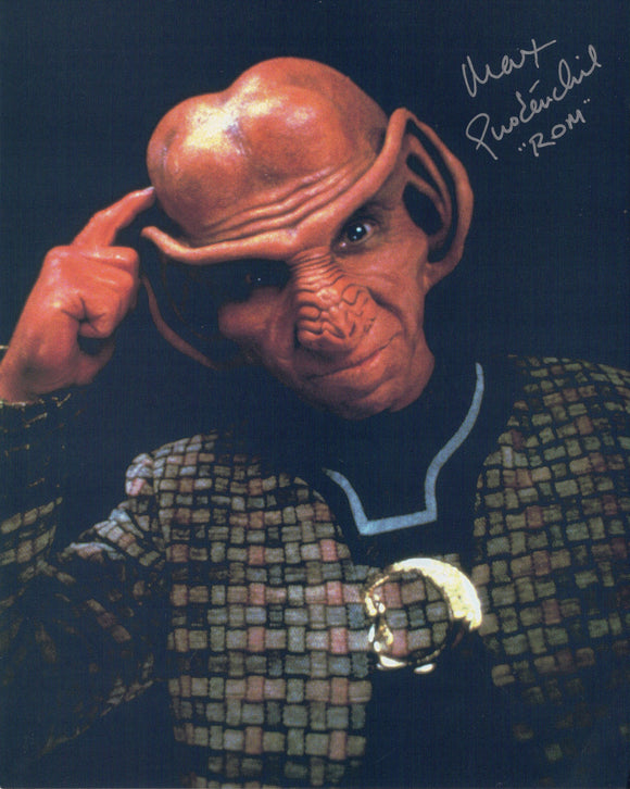 Max Grodénchik Signed 8x10 - Star Trek Autograph #4
