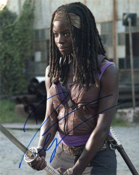Danai Gurira Signed 8x10 - The Walking Dead Autograph #2