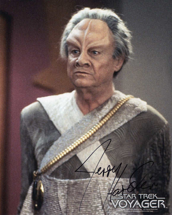 Jerry Hardin Signed 8x10 - Star Trek Autograph #1