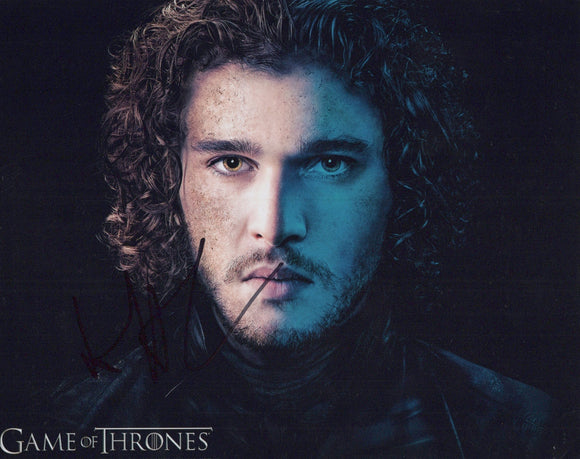Kit Harrington Signed 8x10 - Game of Thrones Autograph