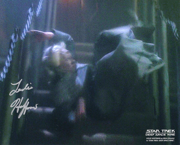 Leslie Hoffman Signed 8x10 - Star Trek Autograph #4