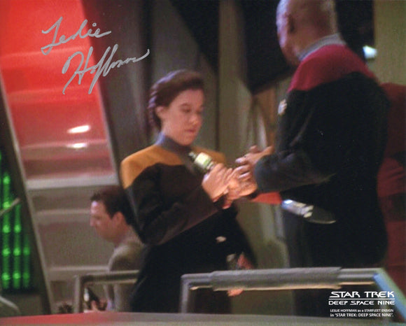 Leslie Hoffman Signed 8x10 - Star Trek Autograph #5