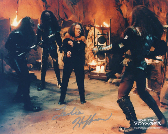 Leslie Hoffman Signed 8x10 - Star Trek Autograph #1