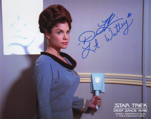 Deirdre Imershein Signed 8x10 - Star Trek Autograph