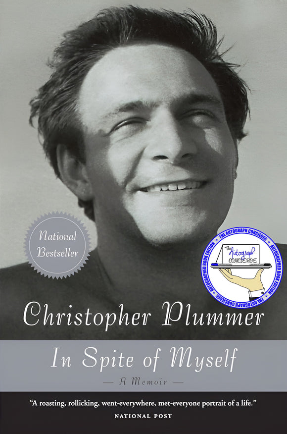 SIGNED In Spite of Myself - By: Christopher Plummer