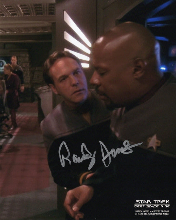 Randy James Signed 8x10 - Star Trek Autograph #6