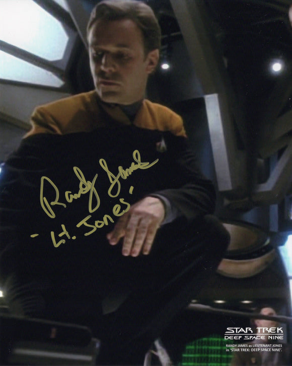 Randy James Signed 8x10 - Star Trek Autograph #1