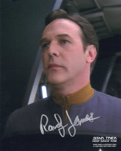 Randy James Signed 8x10 - Star Trek Autograph #2