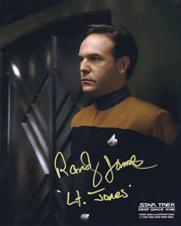 Randy James Signed 8x10 - Star Trek Autograph #3