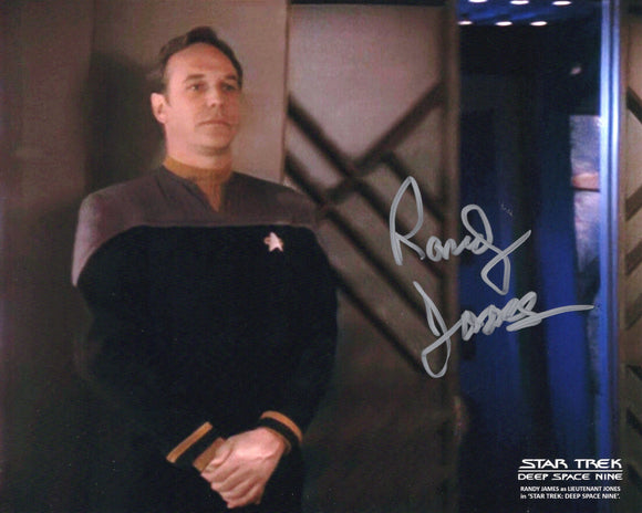 Randy James Signed 8x10 - Star Trek Autograph #4