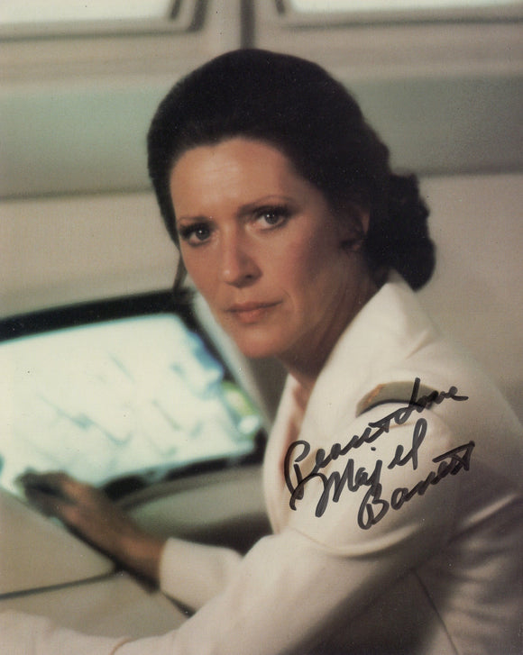Majel Barrett Signed 8x10 - Star Trek Autograph #1