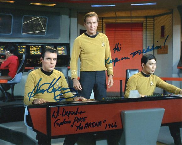 Sean Kenney Signed 8x10 - Star Trek Autograph