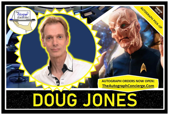 (STLV25) AUTOGRAPH PRE-ORDER - DOUG JONES 8X10 & Send-In