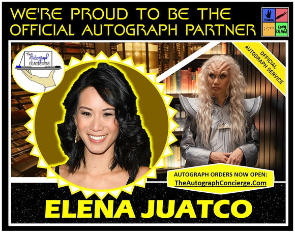 (TLI) OFFICIAL AUTOGRAPH PRE-ORDER - ELENA JUATCO