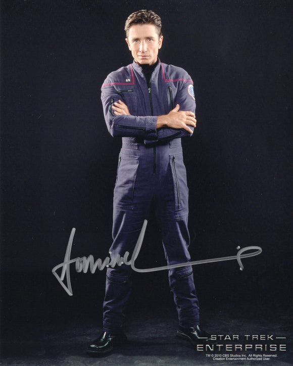 Dominic Keating Signed 8x10 - Star Trek Autograph #5