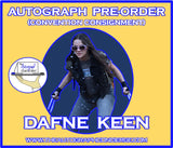 (FXP) AUTOGRAPH PRE-ORDER - DAFNE KEEN 8x10 & Send-In