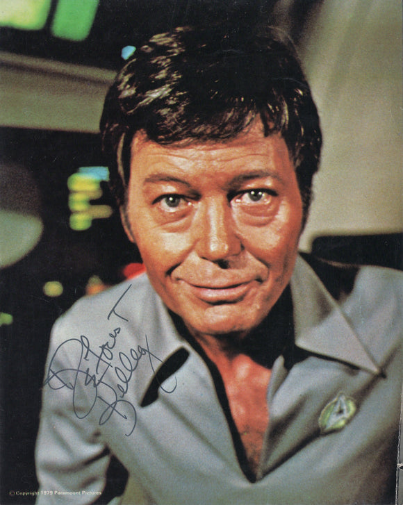 DeForest Kelley Signed RARE 8x10 - Star Trek Autograph #6