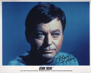 DeForest Kelley Signed 8x10 - Star Trek Autograph #2