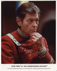 DeForest Kelley Signed 8x10 - Star Trek Autograph #3