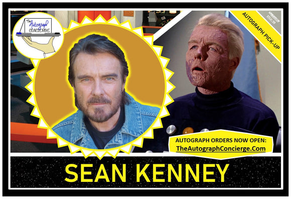 (STLV25) AUTOGRAPH PRE-ORDER - SEAN KENNEY 8X10 & Send-In