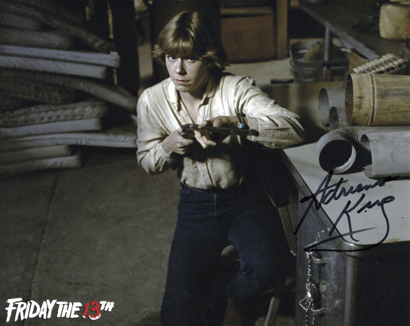 Adrienne King Signed 8x10 - Friday the 13th Autograph #1