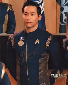 Patrick Kwok-Choon Signed 8x10 - Star Trek Autograph #2