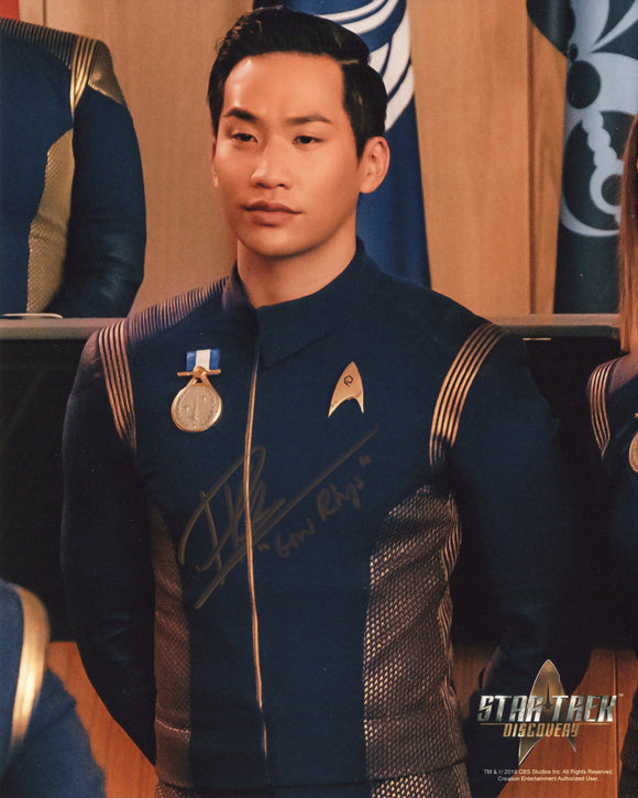Patrick Kwok-Choon Signed 8x10 - Star Trek Autograph #2