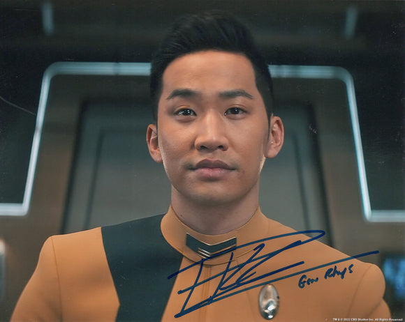 Patrick Kwok-Choon Signed 8x10 - Star Trek Autograph #3