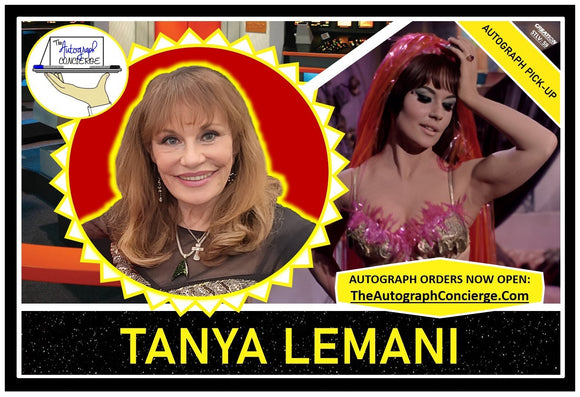 (STLV25) AUTOGRAPH PRE-ORDER - TANYA LEMANI 8X10 & Send-In