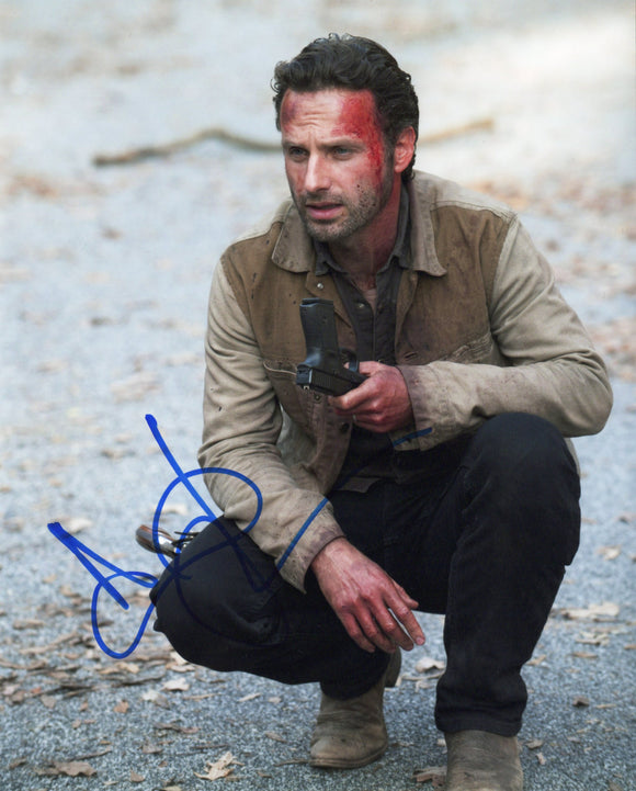 Andrew Lincoln Signed 8x10 - The Walking Dead Autograph #3