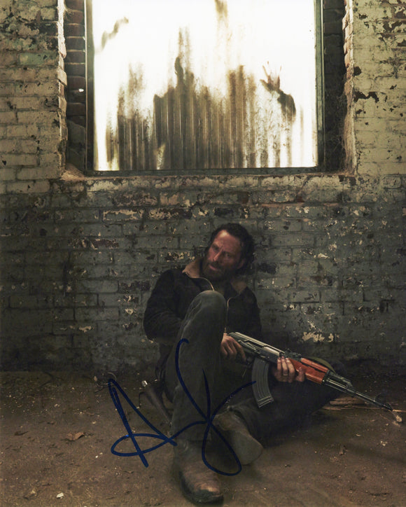 Andrew Lincoln Signed 8x10 - The Walking Dead Autograph #1