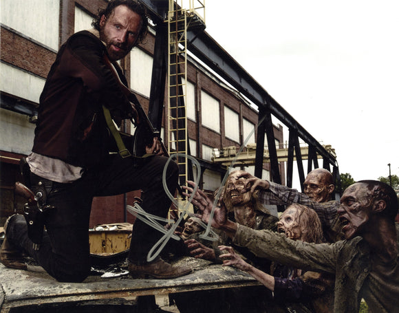 Andrew Lincoln Signed 11x14 - The Walking Dead Autograph #4