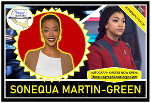 (STLV25) AUTOGRAPH PRE-ORDER - SONEQUA MARTIN-GREEN 8X10 & Send-In