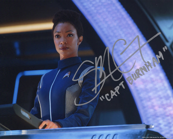 Sonequa Martin-Green Signed 8x10 - Star Trek Autograph
