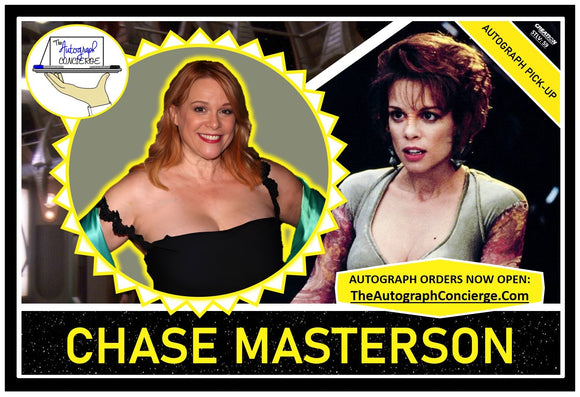 (STLV25) AUTOGRAPH PRE-ORDER - CHASE MASTERSON 8X10 & Send-In