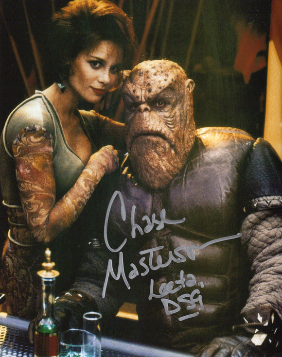 Chase Masterson Signed 8x10 - Star Trek Autograph #2