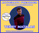(STLV26) AUTOGRAPH PRE-ORDER - TERRY MATALAS 8x10 & Send-In