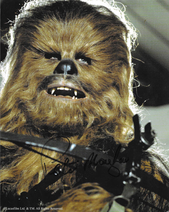 Peter Mayhew Signed 8x10 - Star Wars Autograph #2