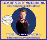 (TREK60) AUTOGRAPH PRE-ORDER - ROBERT DUNCAN McNEILL 8X10 & Send-In